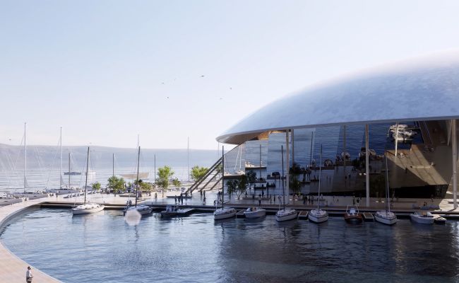 Software Twinmotion Italia per porto con imbarcazioni
