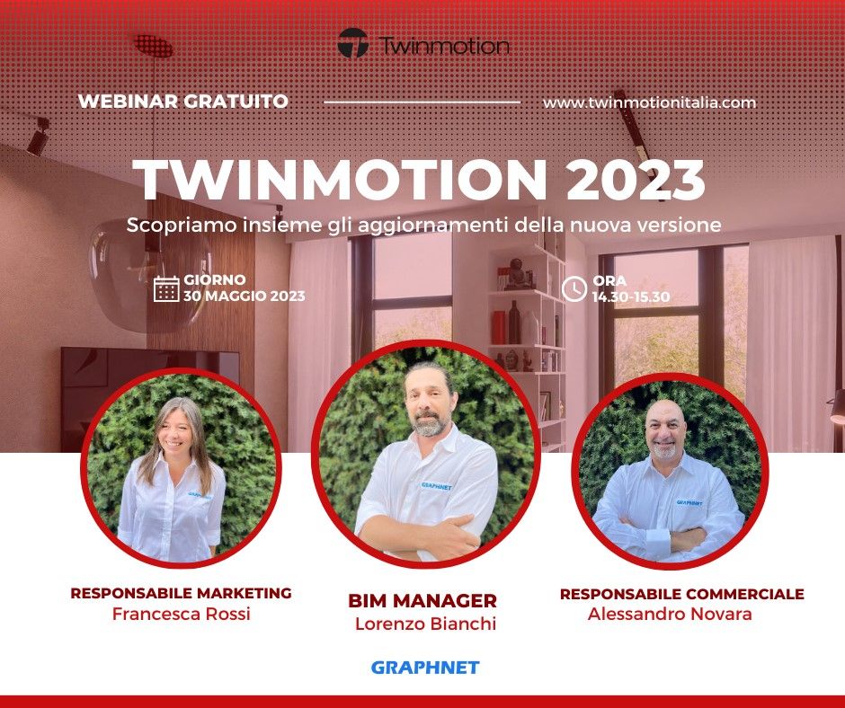 Webinar Gratuito Twinmotion Italia 2023